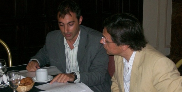 Diego Giuliano reunido con ACEJ.