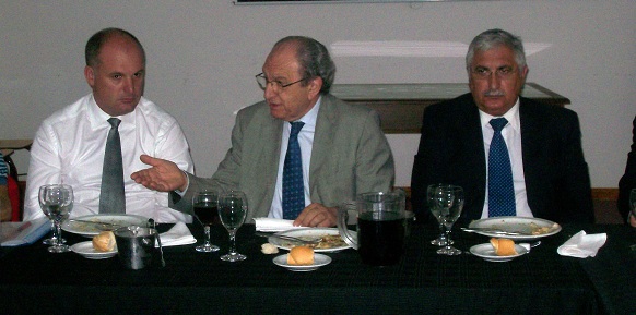 Jorge Henn visitó la Asociación Empresaria de Rosario.