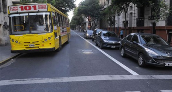 Carriles exclusivos en Rosario. Elías Soso.
