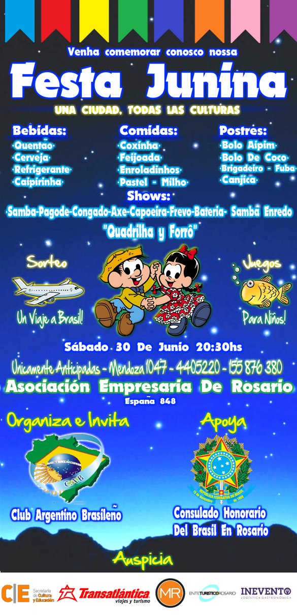 Festa Junina en la Asociación Empresaria de Rosario.