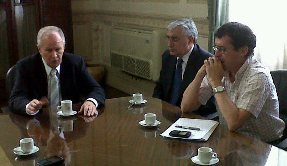 Reunión de seguridad.