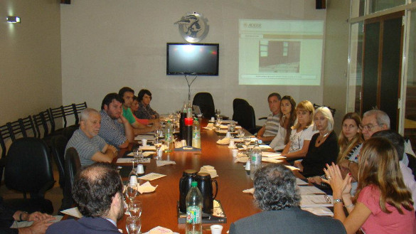 Reunión de ADERR en la AER. Rosario.