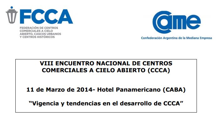 Centros Comerciales a Cielo Abierto