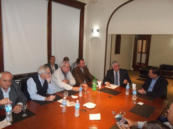 La AER recibió al Presidente del Concejo Municipal
