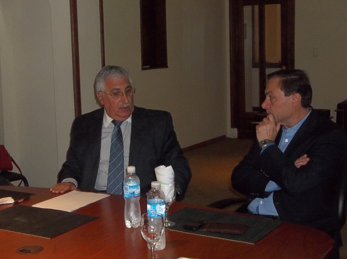 La AER recibió al Presidente del Concejo Municipal