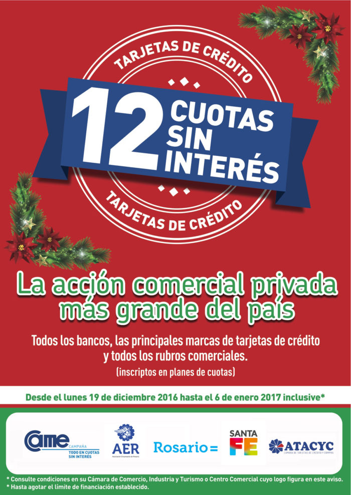 Lanzamiento Campaña 12 cuotas sin interés CAME - ATACYC