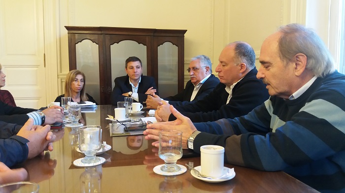 Comerciantes se reunieron con Leone por las obras céntricas