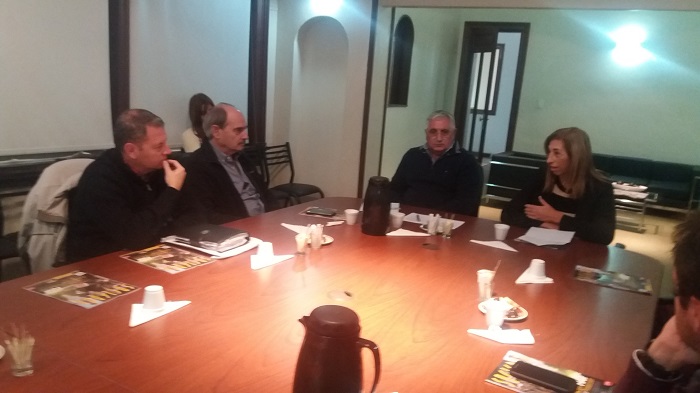 Reunión por obras en calle Sarmiento de Rosario