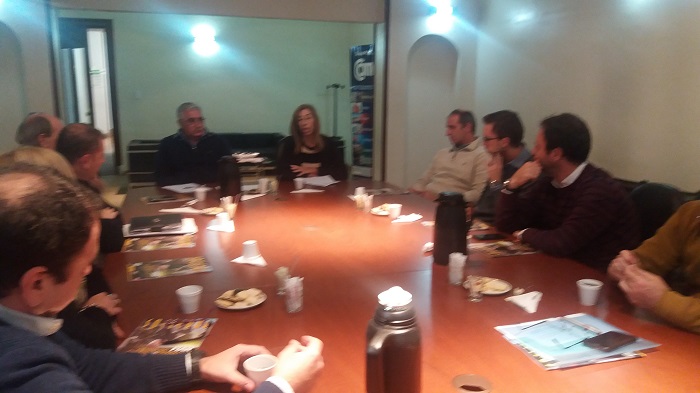 Reunión por obras en calle Sarmiento de Rosario