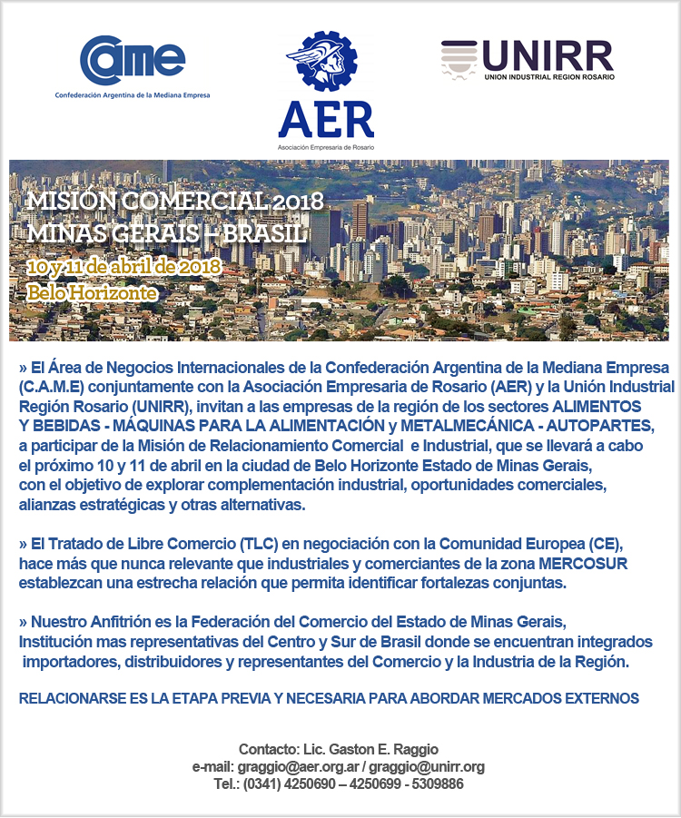 Misión Comercial Minas Gerais