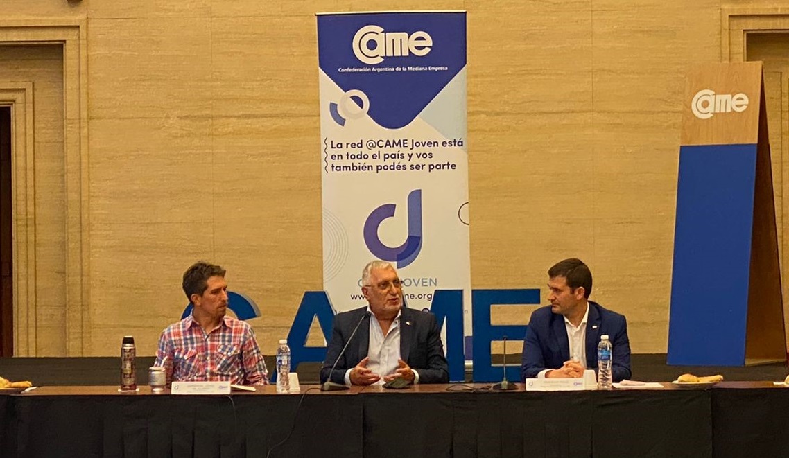 Ricardo Diab participó del primer encuentro de CAME Joven