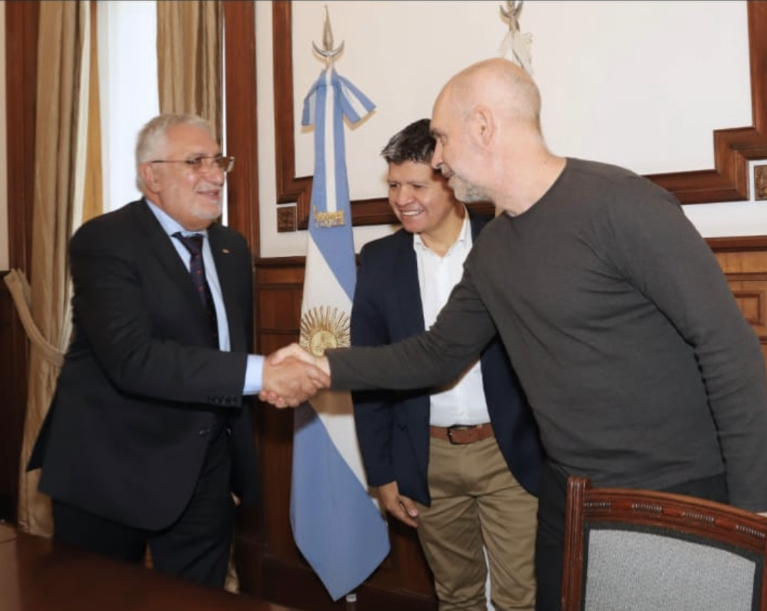 Diab se reunió con Rodríguez Larreta para evaluar medidas de recuperación pyme