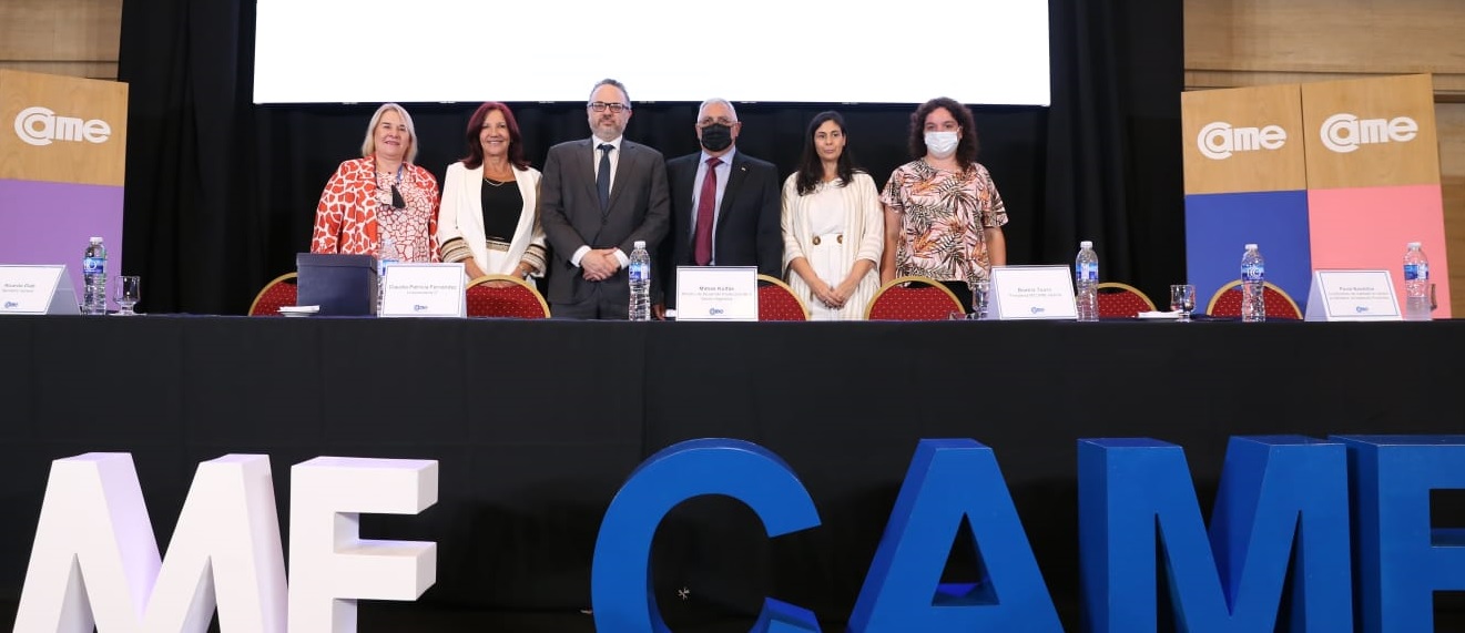 Diab participó junto al Ministro Kulfas del Plenario Federal de Mujeres de CAME.