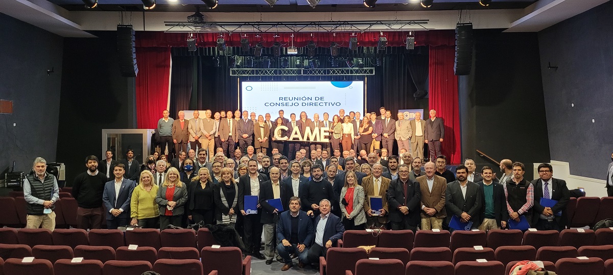 Ricardo Diab participó del encuentro federal de CAME en La Pampa.