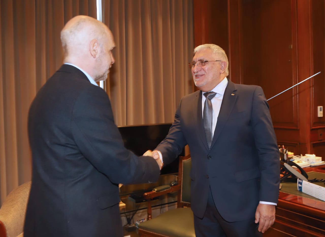 Ricardo Diab y Alfredo González recibieron a Rodríguez Larreta en CAME