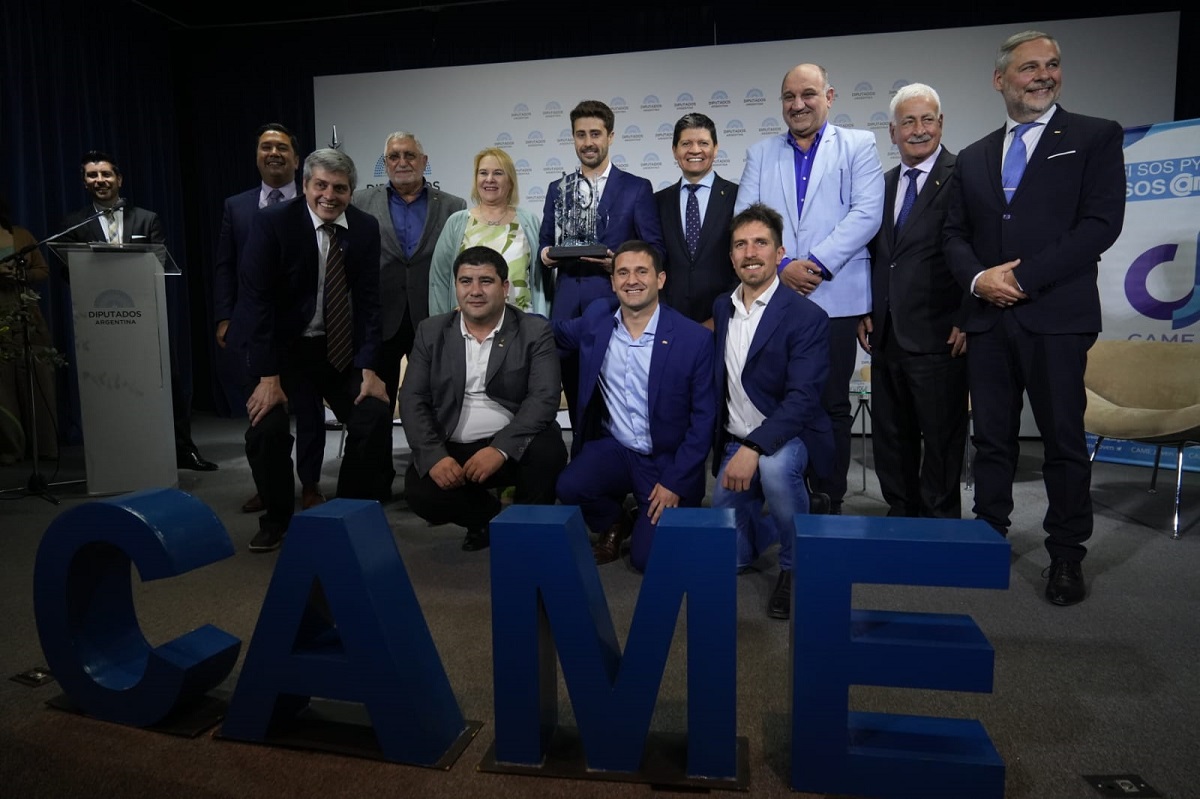 Un empresario sanjuanino ganó el premio Joven Empresario Argentino.
