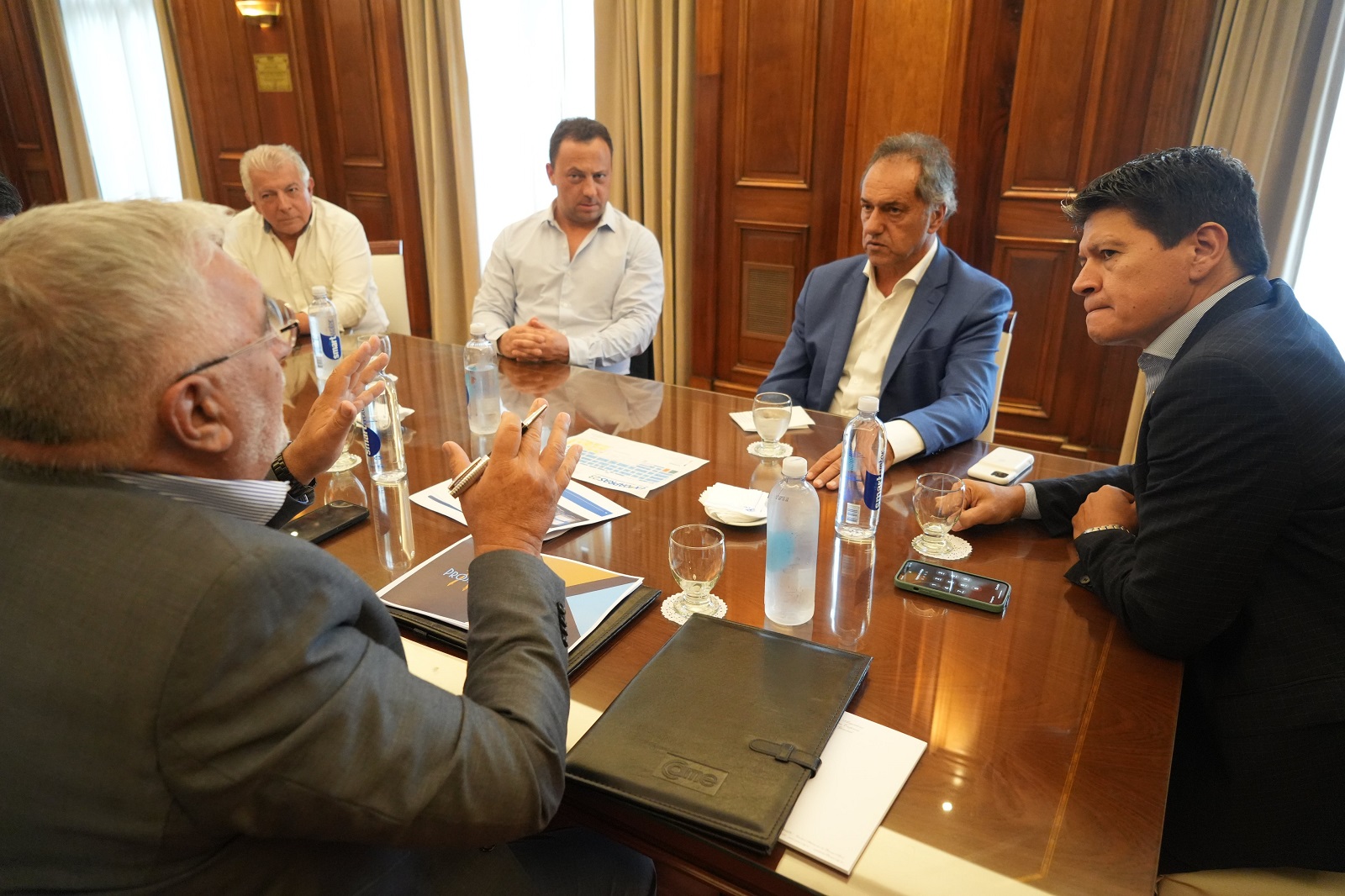 CAME y Scioli trabajan para la inserción de las pymes argentinas en el mercado brasileño. Ricardo Diab participó de la reunión.